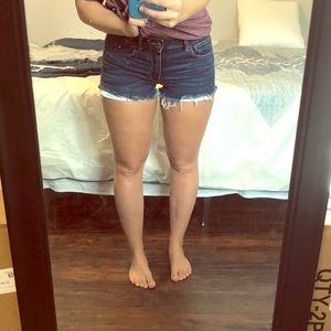 American eagle jean shorts